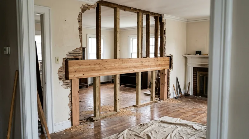 Beam Replacement & Load-Bearing Wall Removal Paterson